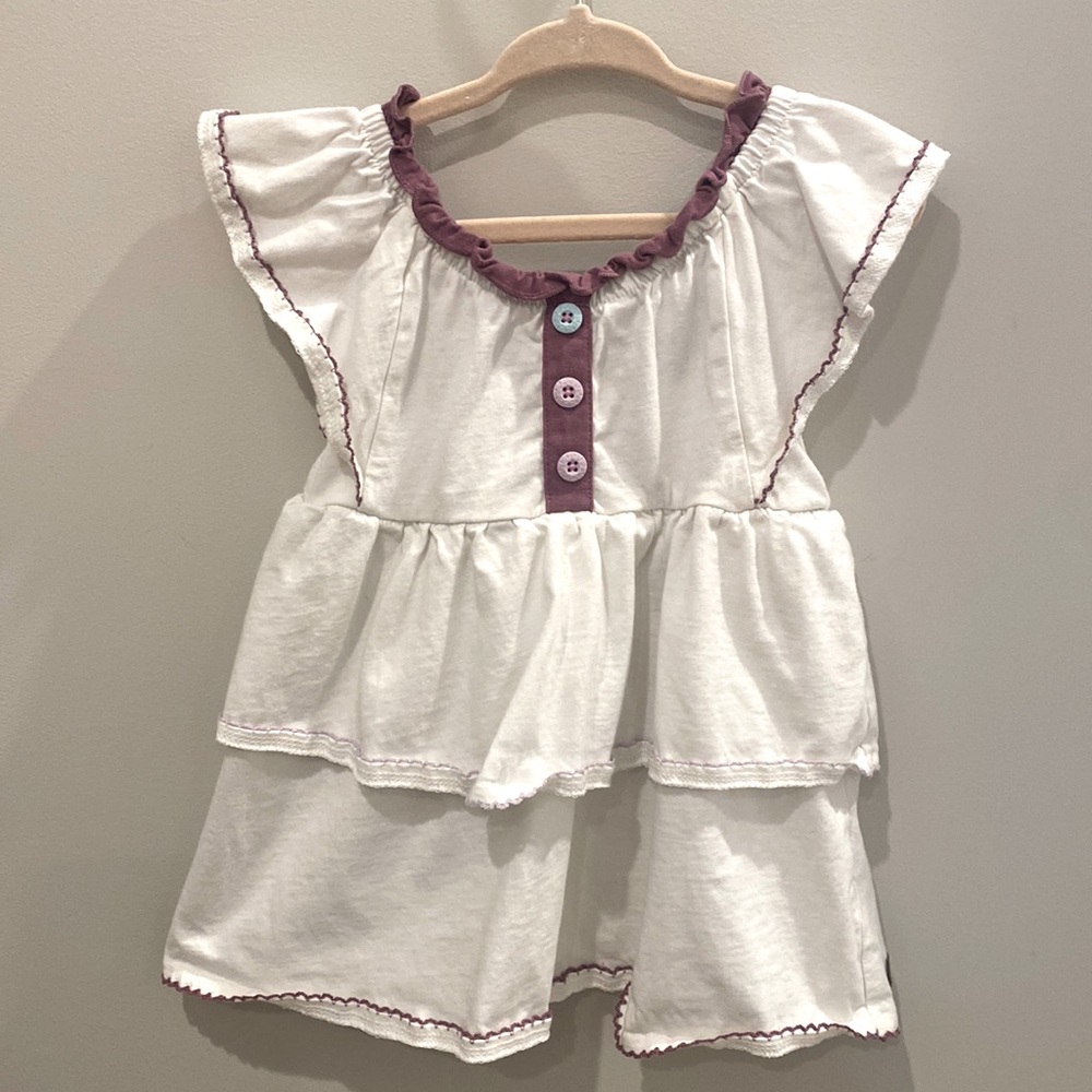 Matilda Jane flutter sleeve top size 4